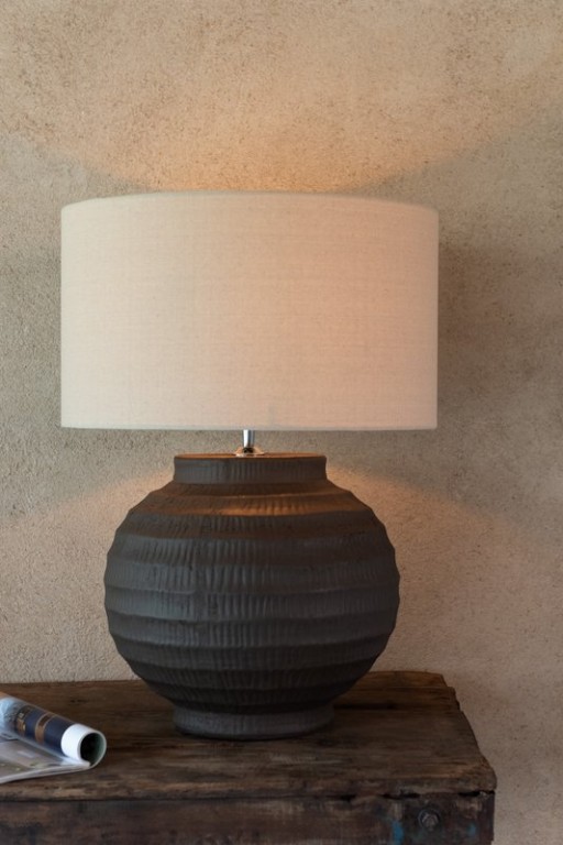 J-Line Table lamp Terracotta Brown
