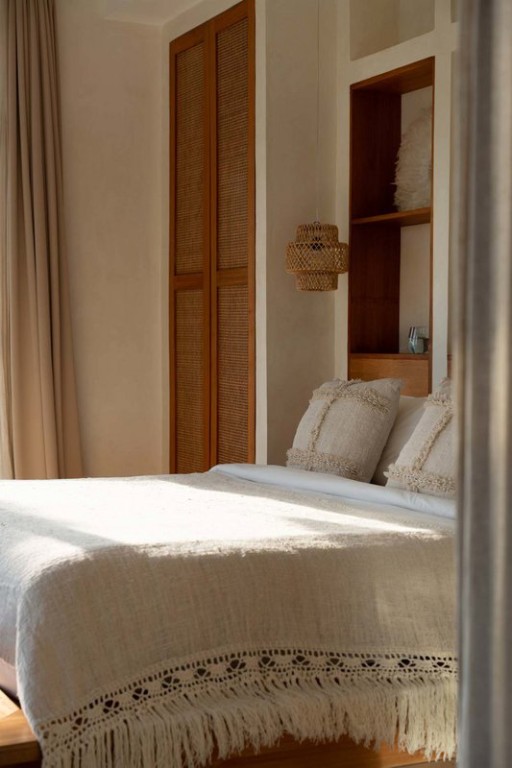 The Gypsy Bed Throw - Natural