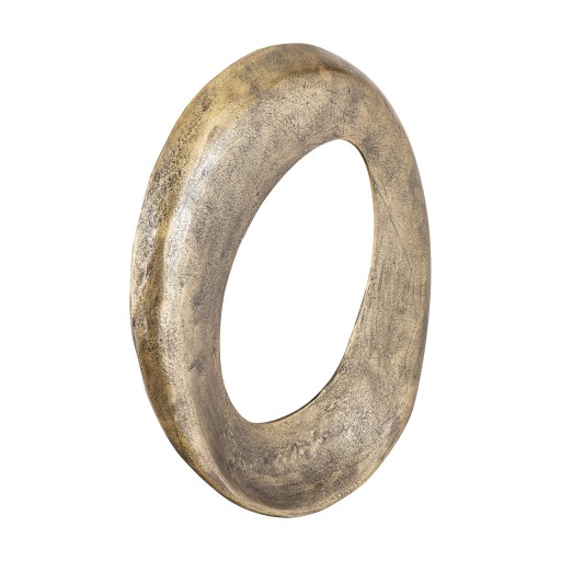 Daweson Brass Casted Alu Wall Panel Open Round L