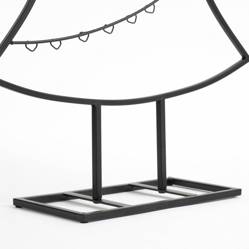 Decoratie Kerstboom - L50 x B15 x H105 cm - IJzer - Zwart