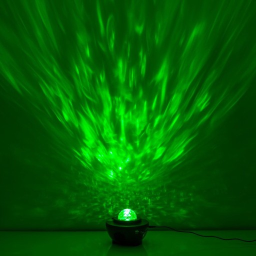 Atmospheric Galaxy LED projector, decorative lighting made of plastic, colorful, integrated LED, for inside