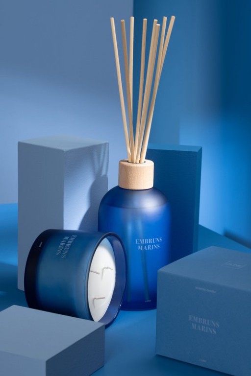 J -Linie Geurolia essential agreements - Marine embruns - blauw - 550 ml