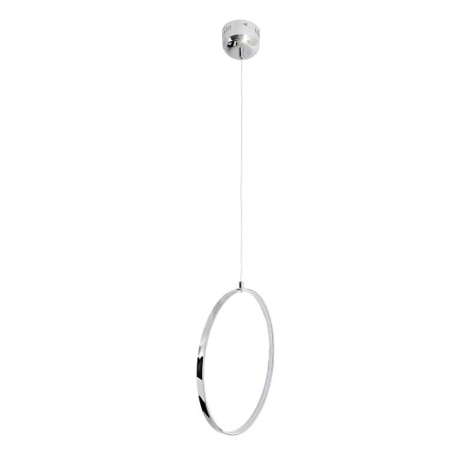 LED-plafondlicht "luslijn" gemaakt van metaal in stalen blank en plastic, stalen blank, ca. 60 cm lang, met stevig ingebouwde LED's, verlichting voor woonkamers en kantoor