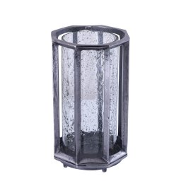 Connhal Stormlight Windlicht | Zwart Aluminium Rond 34 cm - Product afbeelding