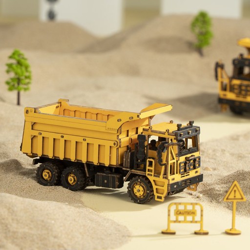 Robotime, Houten Puzzel 3D Dump Truck, TG603K, 18x7,5x8cm