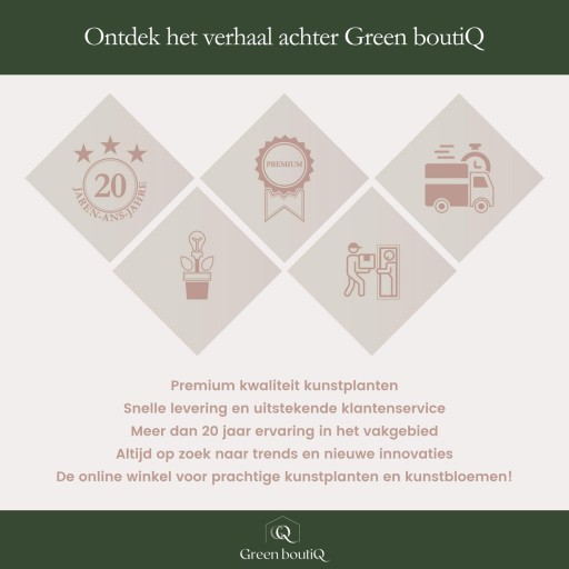 Kunstbloemen -Boeket XL- Luxury Glam - 90cm