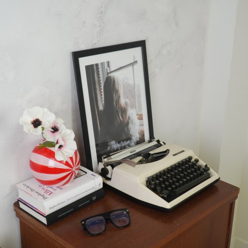 Vaas - Bloemvaas Swirl - Rood/roze - 15x15x13,5 cm