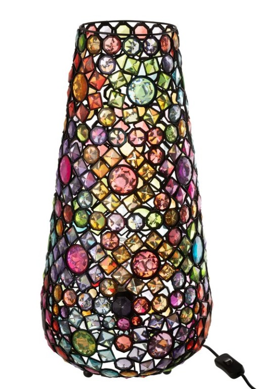 J-Line Table Lamp Long Iron/Plastic Mix Large