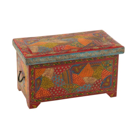 J-Line Koffer Delhi Mango Hout Mix