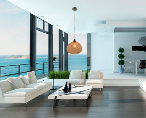 Glas-Pendelleuchte "SURRAT" d: 29cm