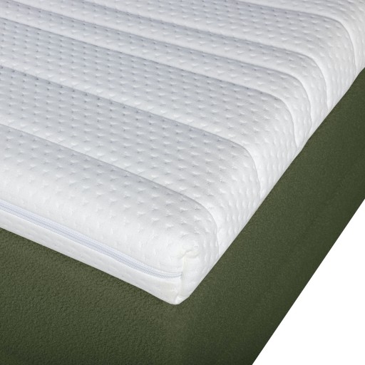 Mörgenn Bouclé Boxspring Groen 160x210