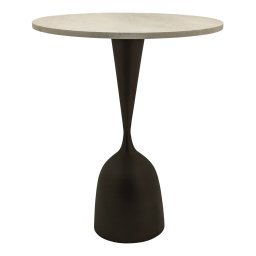 Patras Bistro Table Beige Marble