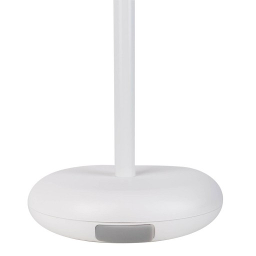 Cordless tablet light "Pasi" for outside and inside, made of metal and plastic in white, dimmable, with touch and memory function, approx. 26 cm high