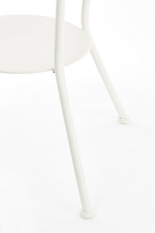 Bologna Side Table Outside - H60 x Ø50 cm - Metal - Red