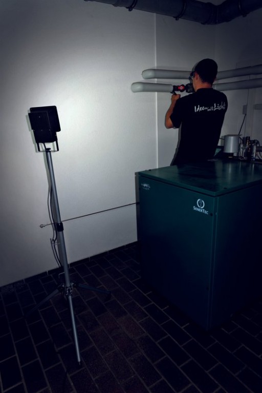 LED outdoor floor lamp "Baro"