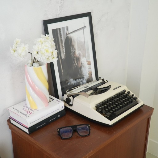 Vaas - Marshmellow - Geel/roze/wit - 10,5x10,5x20cm