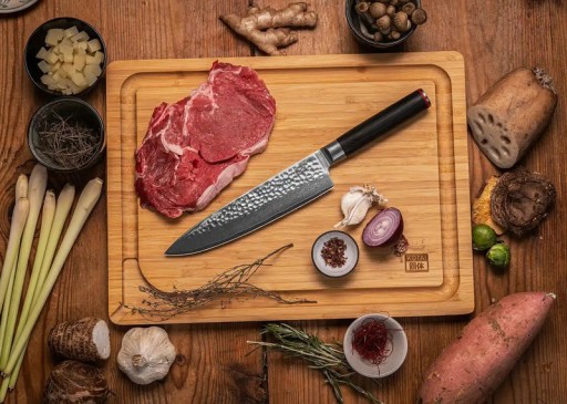 Gyuto Damascus Chef Knife