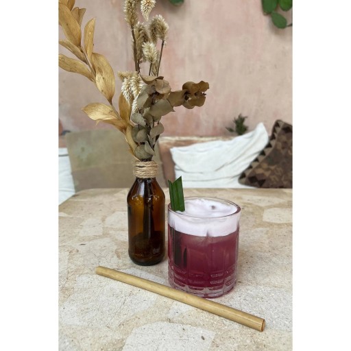 De Bamboe Rietjes - Set van 10 Met Reinigingsborsteltje