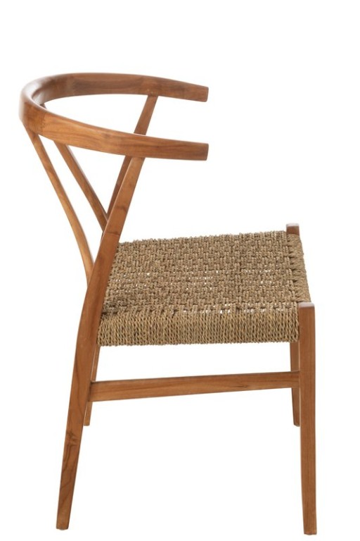 J-Line Chair Alis Teak Wood Natural
