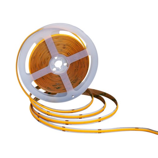 COB-LED-Stripe 5 Meter, weiß/transparent, dimmbar mit Memoryfunktion