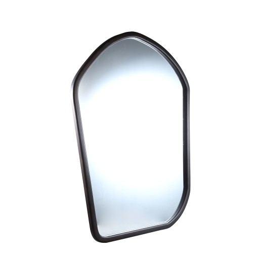 Denholm Brown Solid Wood Big Organic Mirror