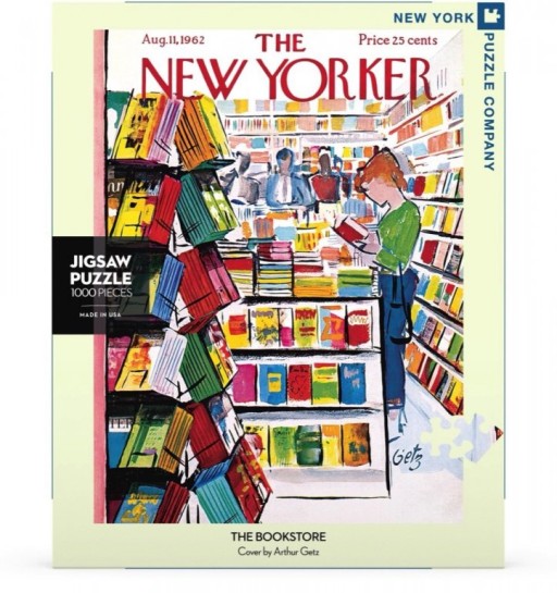 New York Puzzle Company The Bookstore - 1000 pieces