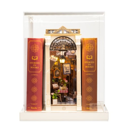 DIY Book Nook Boekensteun Arcade Dating, Robotime, TGB10, 19,5x10,6x25,5cm