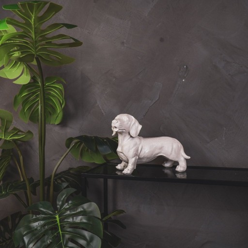 Ornament - Tackle Hond - Polyresin - Beige - 20x8x15cm