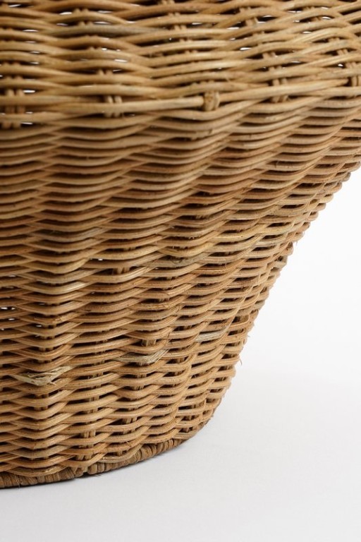 Fabiola Decoration vase - H43 x Ø30 cm - Rattan - Brown