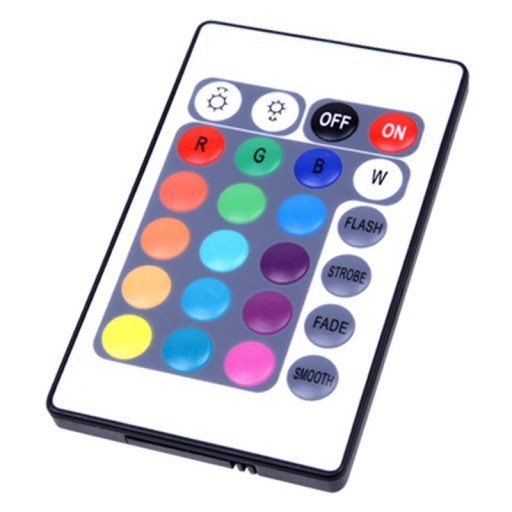 The LED "Stripe" Outdoor 500 cm, 24 watts, warm white, with color changer, dimmable, including remote control and accessories