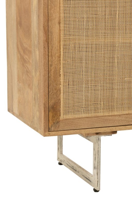 J-Line Rattan Mangohout Dresser Natural