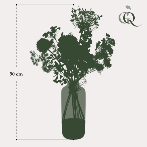 Kunstbloemen - Boeket XL - Power of Pastels - 90cm