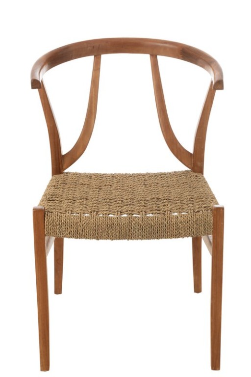 J-Line Chair Alis Teak Wood Natural