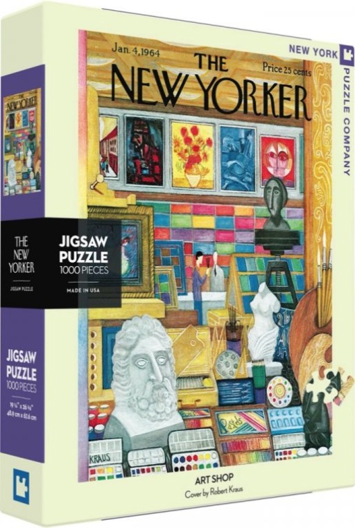 New York Puzzle Company Art Shop - 1000 pieces