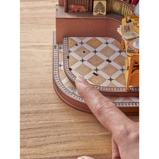 Robotime, DIY Book Nook, Silent Corner Study, TGE02, 11,8x11,8x24,9cm