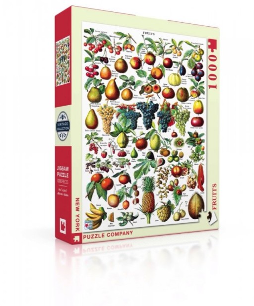 New York Puzzle Company Fruits - 1000 pieces