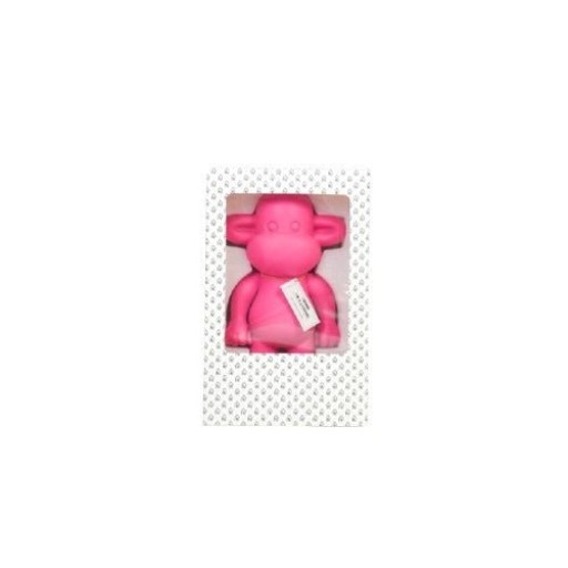 Ornament - Monkey Figurine 'The Legend'- Polyresin - Pink - 33x21x50cm