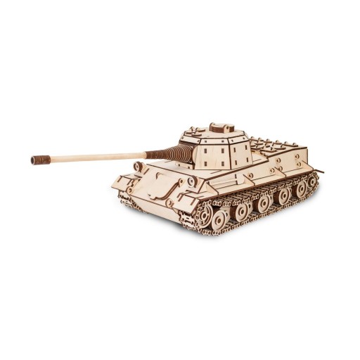 Eco-Wood-Art (EWA) 3D Mechanische Puzzel Tank "Lowe", 044, 62x22x18cm