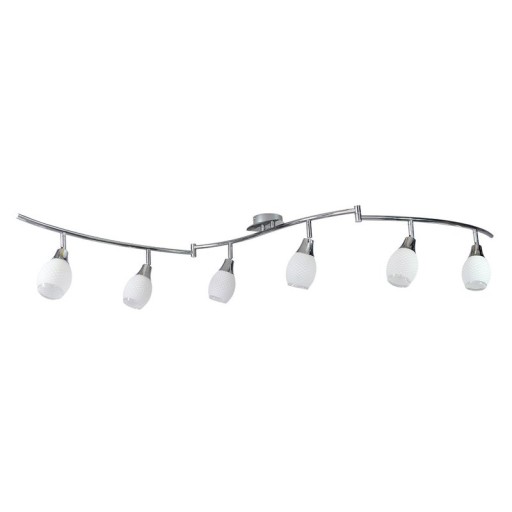 6 LED wall and ceiling rails "Rome"