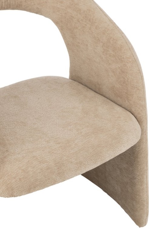 J-Line Anise Chair Textile Beige