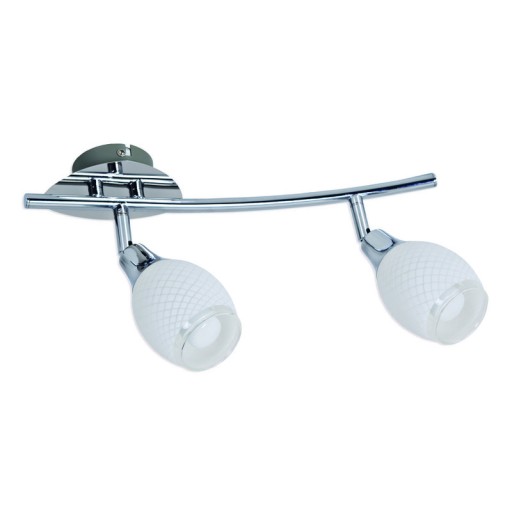 2 LED wall and ceiling rails "Rome"