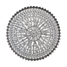 Xavery Copper Round Iron Wall Panel Carved Look S