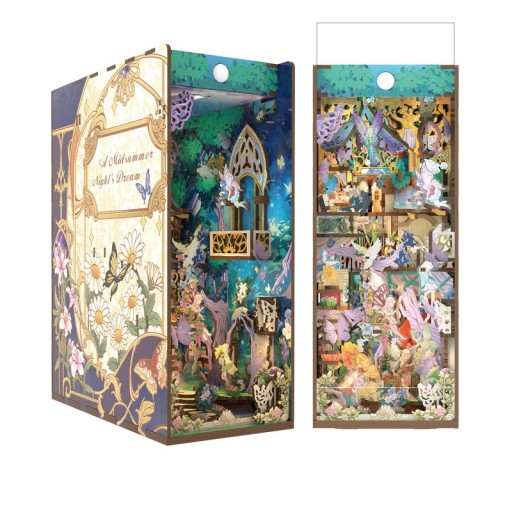 DIY Book Nook Bookend A Midsummer Night's Dream - 18 x 9.8 x 24.5 cm - Diorama