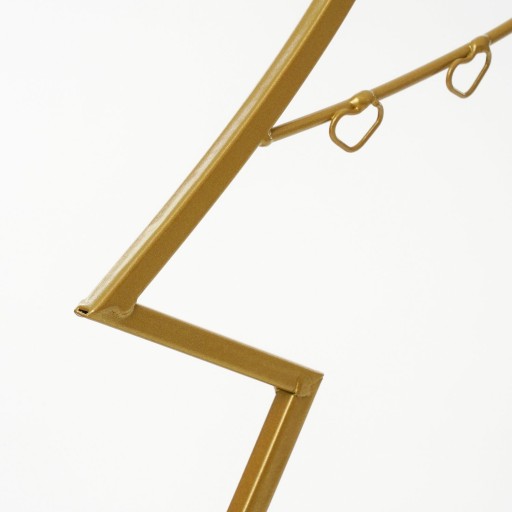 Decoratie Kerstboom - L40 x B12 x H79 cm - IJzer - Goud