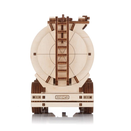 Eco Wood Art (EWA) 3D Houten Puzzel Tank Semitrailer for Truck “Road King”, 410, 39,7x10,8x20cm