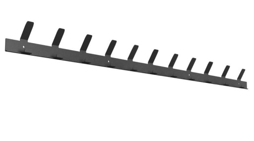Gorillz Trim 100 | Kapstok van 1 meter | 22 Haken | Metaal - Zwart - Product afbeelding