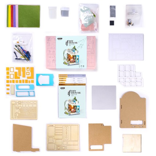 DIY House Dora's Loft, Robotime, DG120, 23x16x26cm.