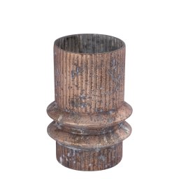 Koi Bronze Antique Stormlight Round Ribbed S