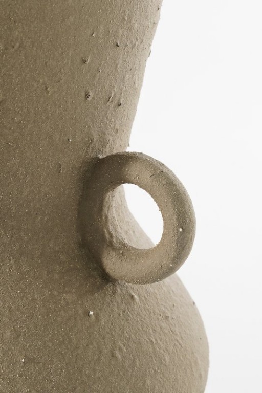 Lane Kruik - H33 x Ø24 cm - Terracotta - Taupe