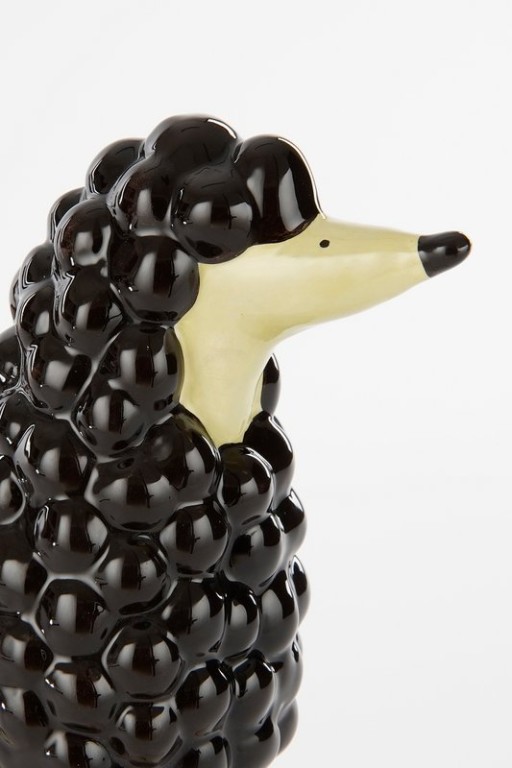 Candlestick Dog - L24 x W11 x H29 cm - Ceramic - Light yellow